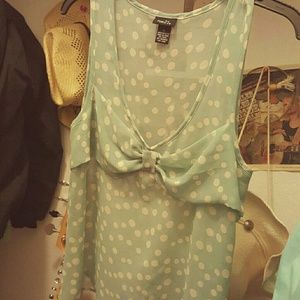 Rue21 polkadot blouse